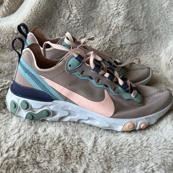 nike react element 55 pumice sanded purple